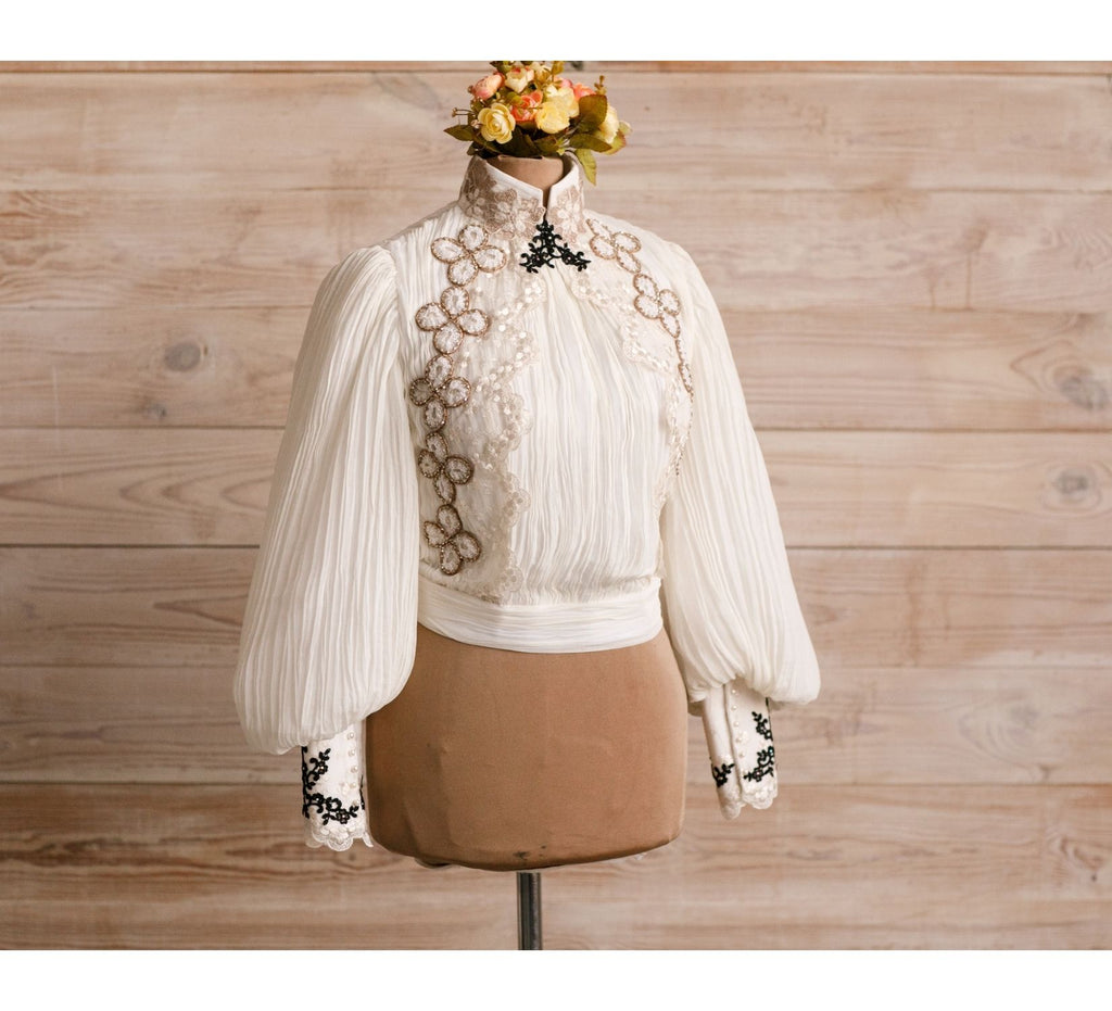 Edith Cushing's Edwardian blouse - Dress Art Mystery