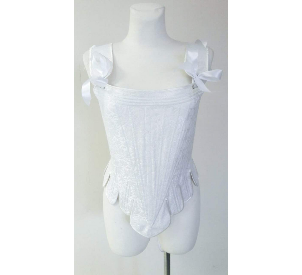 White rococo corset - Dress Art Mystery