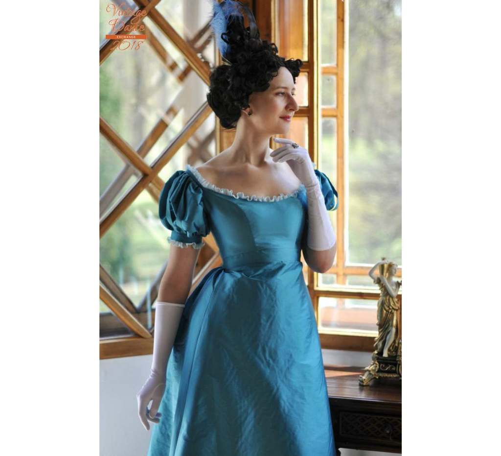 Biedermeier style 19th Century Dress - Dress Art Mystery