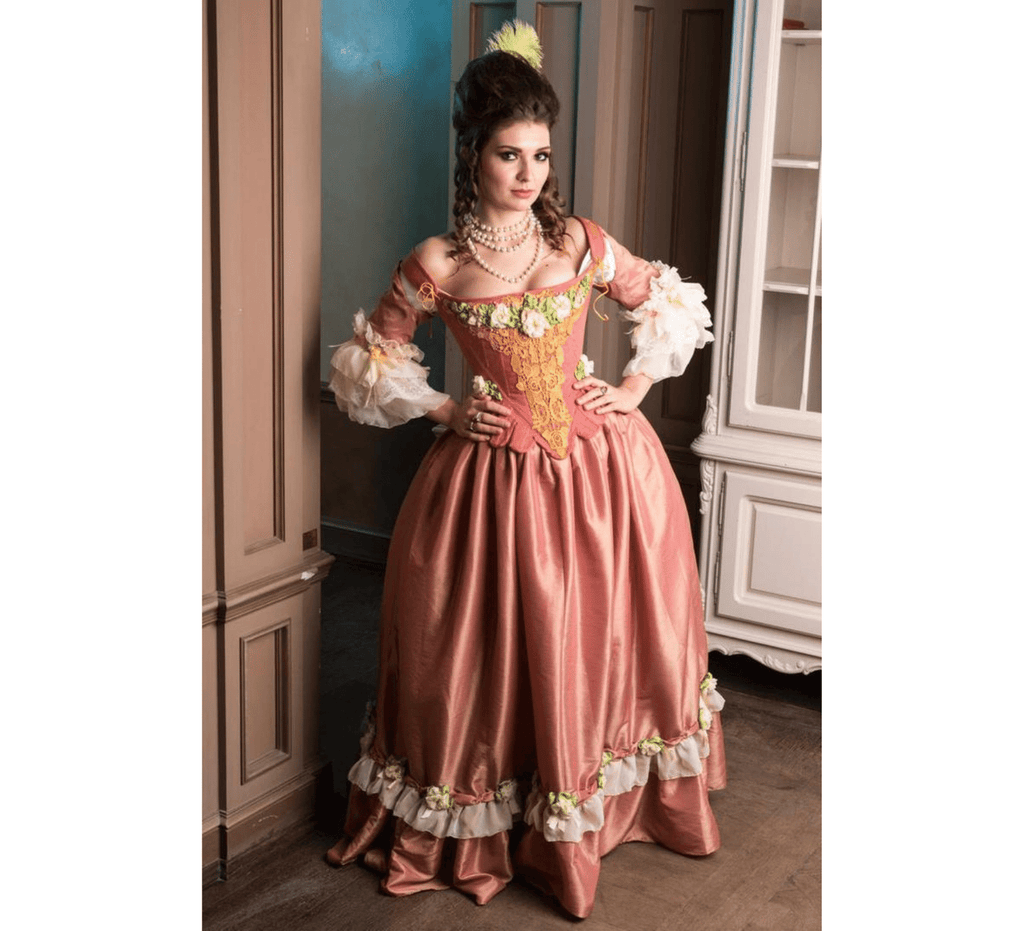 Rose Rococo dress - Dress Art Mystery