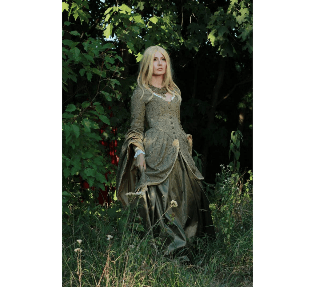 Medieval Fantasy Dress Winterfell wedding - Dress Art Mystery