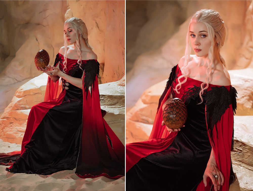 dragon prom dress Glow
