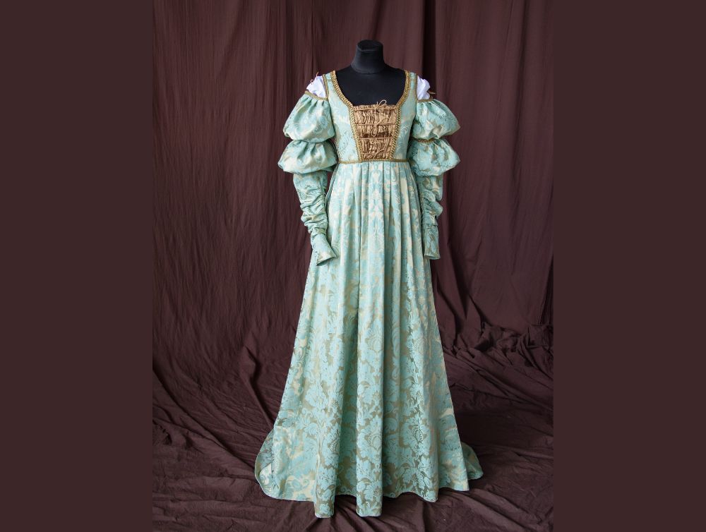 Renaissance Ever after jacquard dress DressArtMystery Renaissance Ever after jacquard dress DressArtMystery