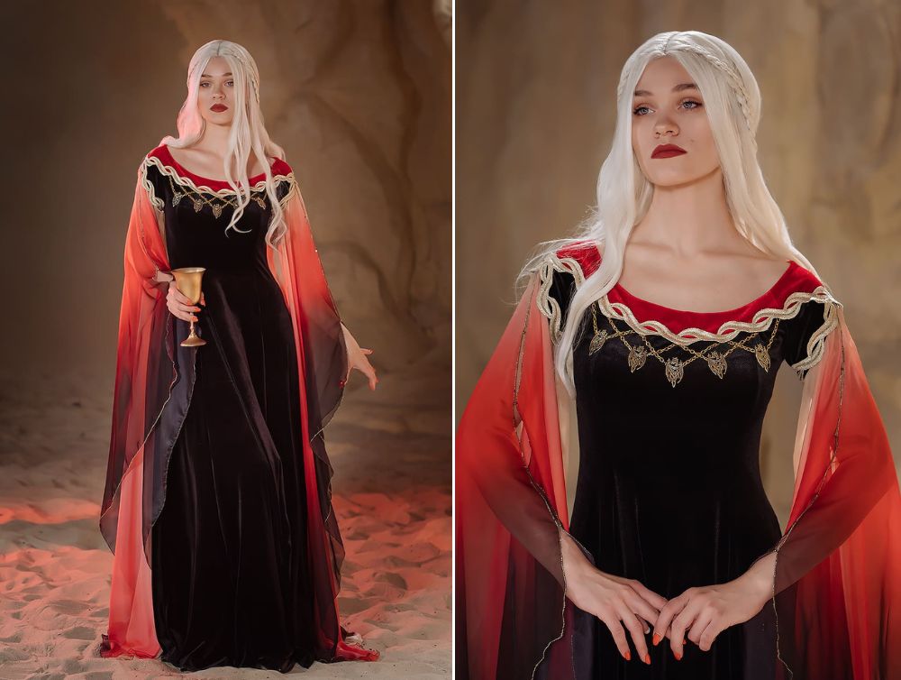 game of thrones red dress 28 Fascinating Facts About The Game Of Thrones Costumes