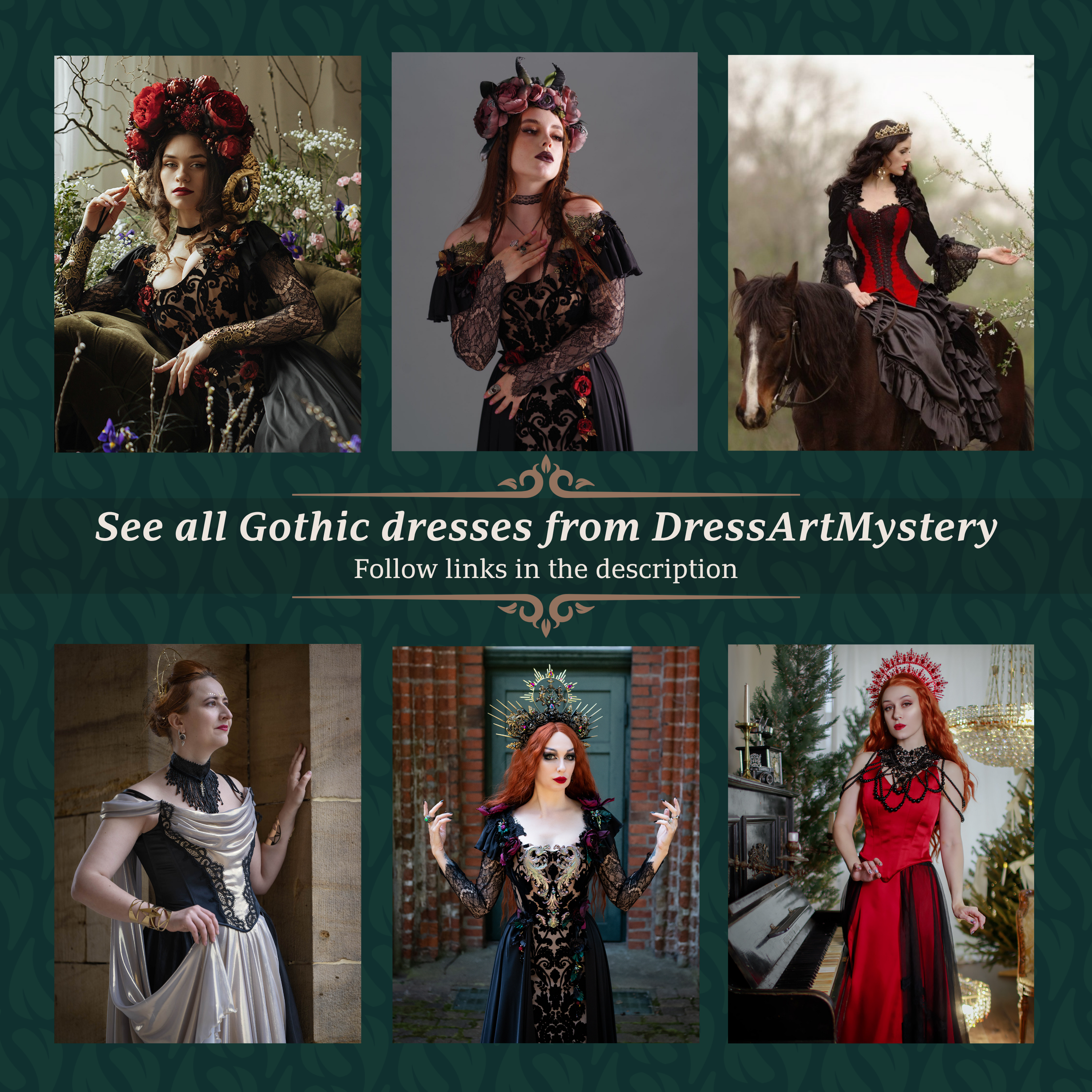 Dark Fantasy dress with corset | DressArtMystery Dark Fantasy dress with corset | DressArtMystery
