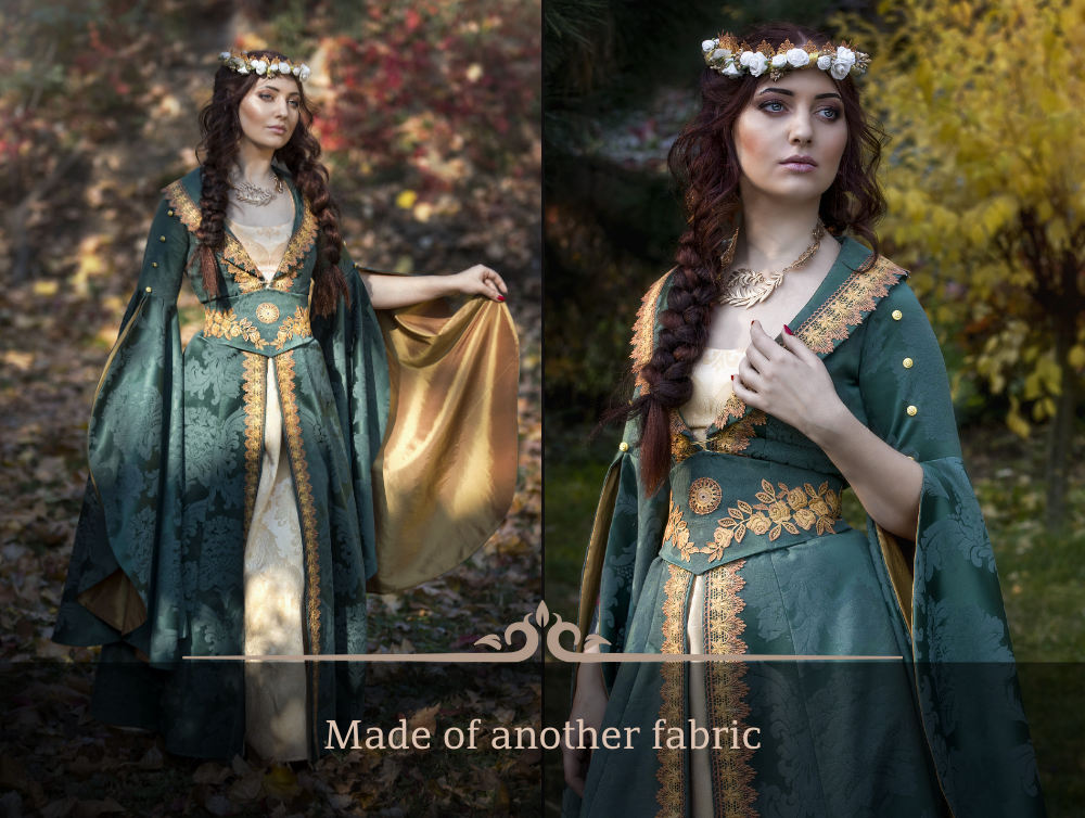 Fantasy medieval fairy elven dress DressArtMystery Fantasy medieval fairy elven dress DressArtMystery