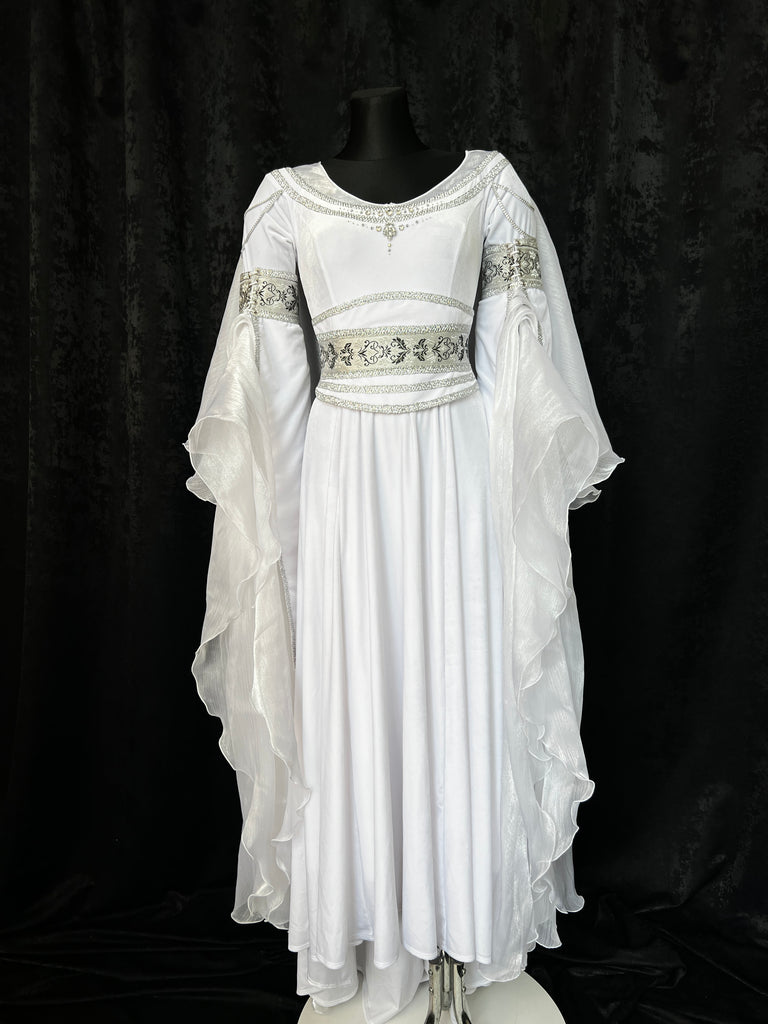 silver elven dress Fairytas