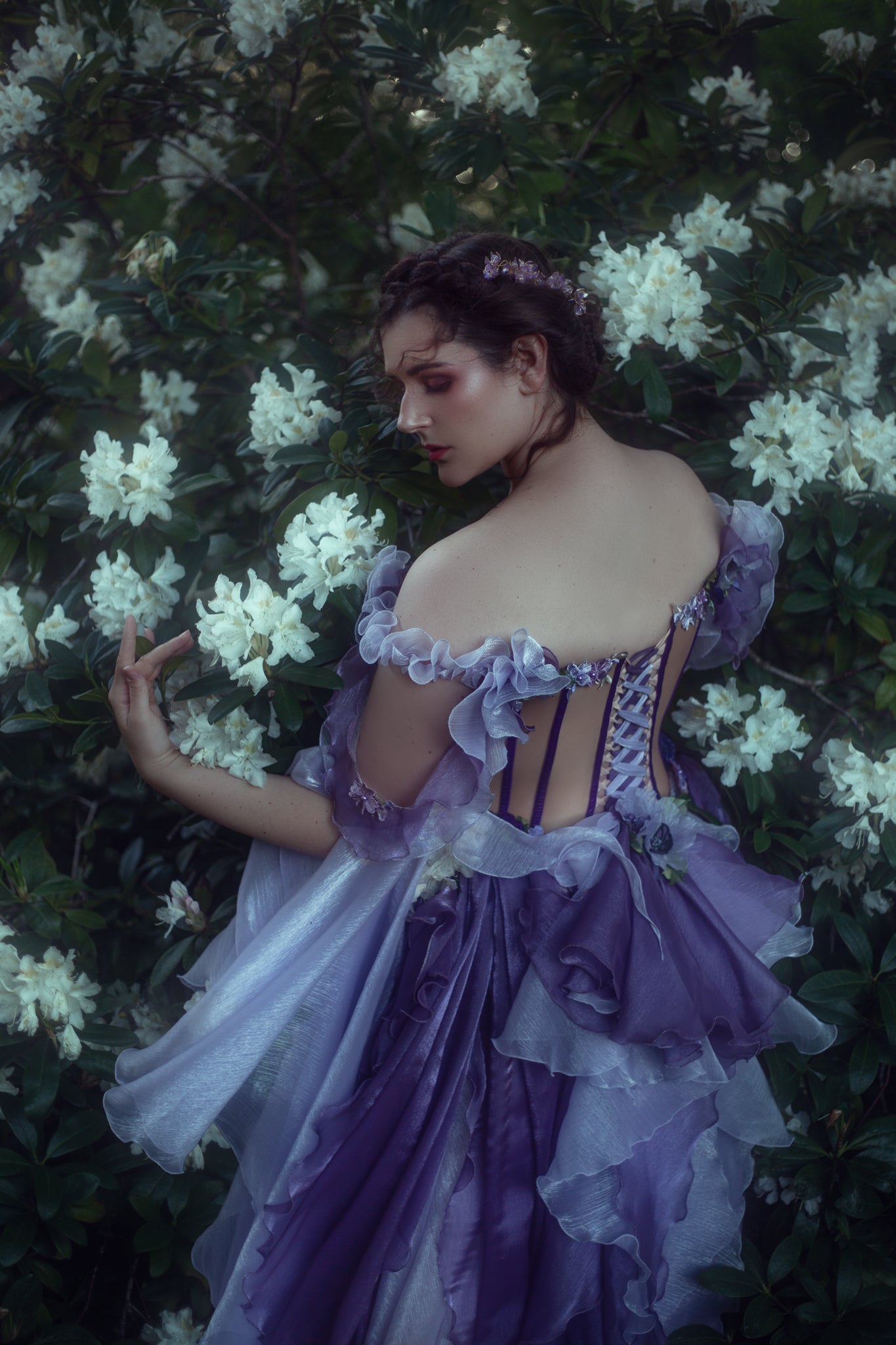 Fantasy Wisteria dress