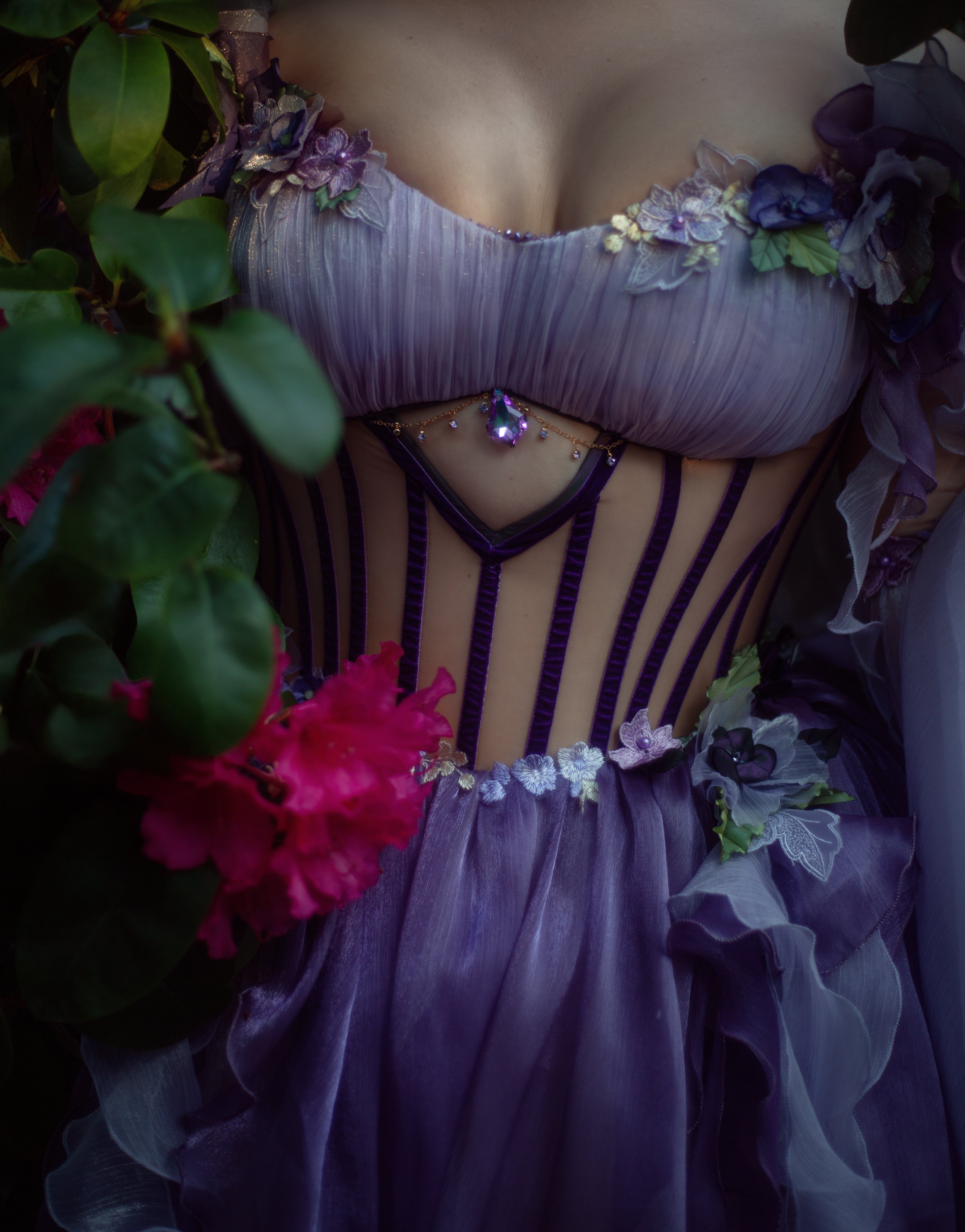 Fantasy Wisteria dress | DressArtMystery Fantasy Wisteria dress | DressArtMystery