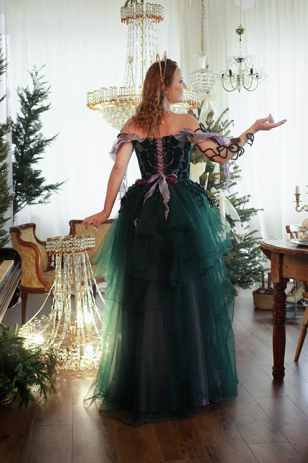 Fantasy Forest Faerie dress | DressArtMystery Fantasy Forest Faerie dress | DressArtMystery