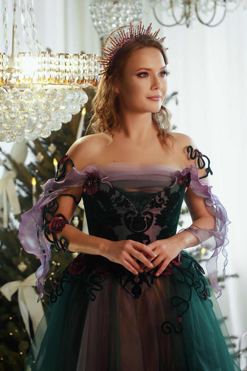 Fantasy Forest Faerie dress | DressArtMystery Fantasy Forest Faerie dress | DressArtMystery