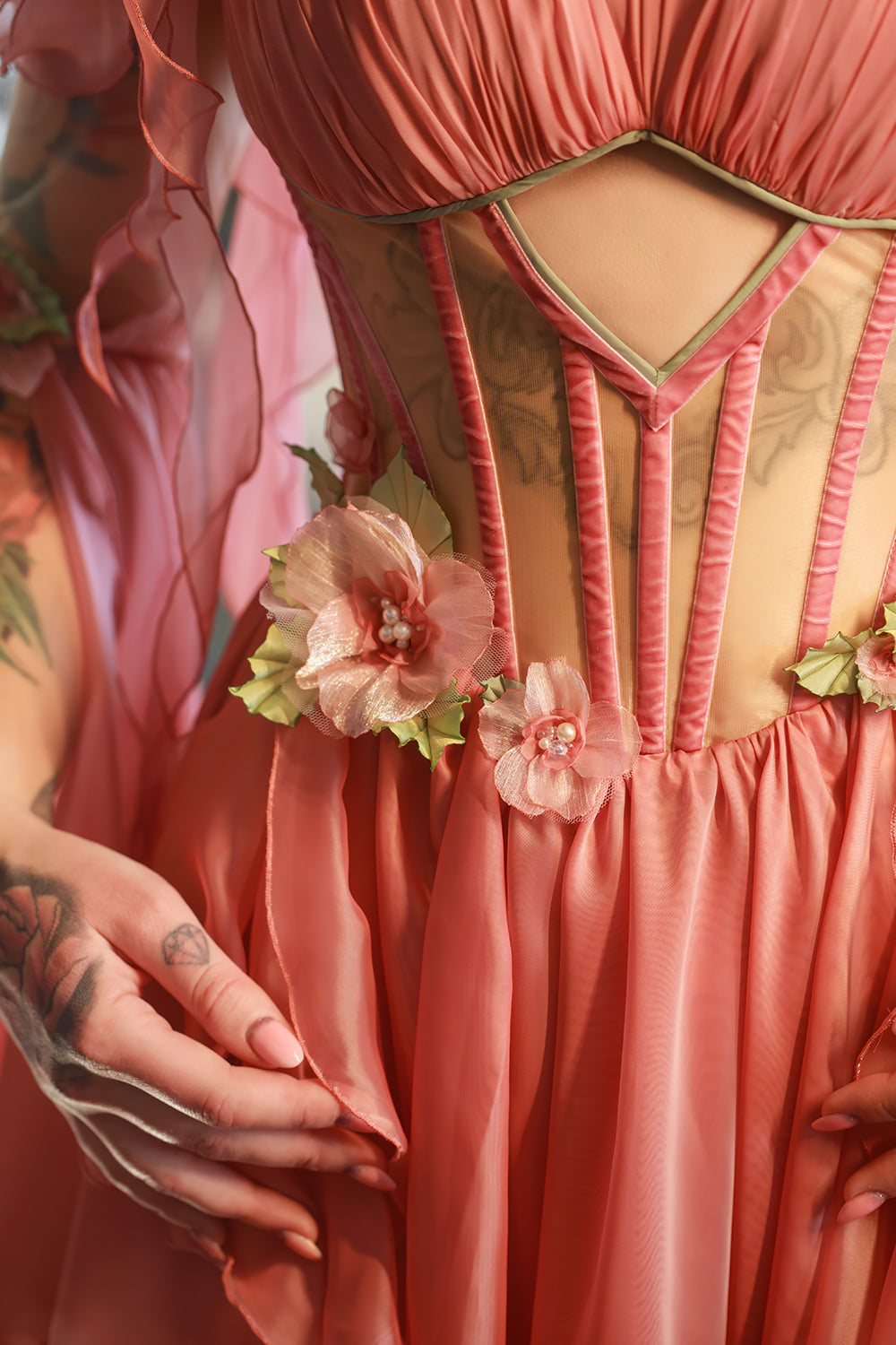 Fantasy pink pastel dress Fantasy pink pastel dress