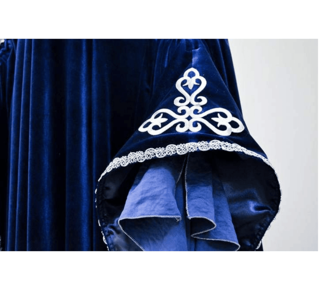 Midnight Blue Elven Dress - Dress Art Mystery