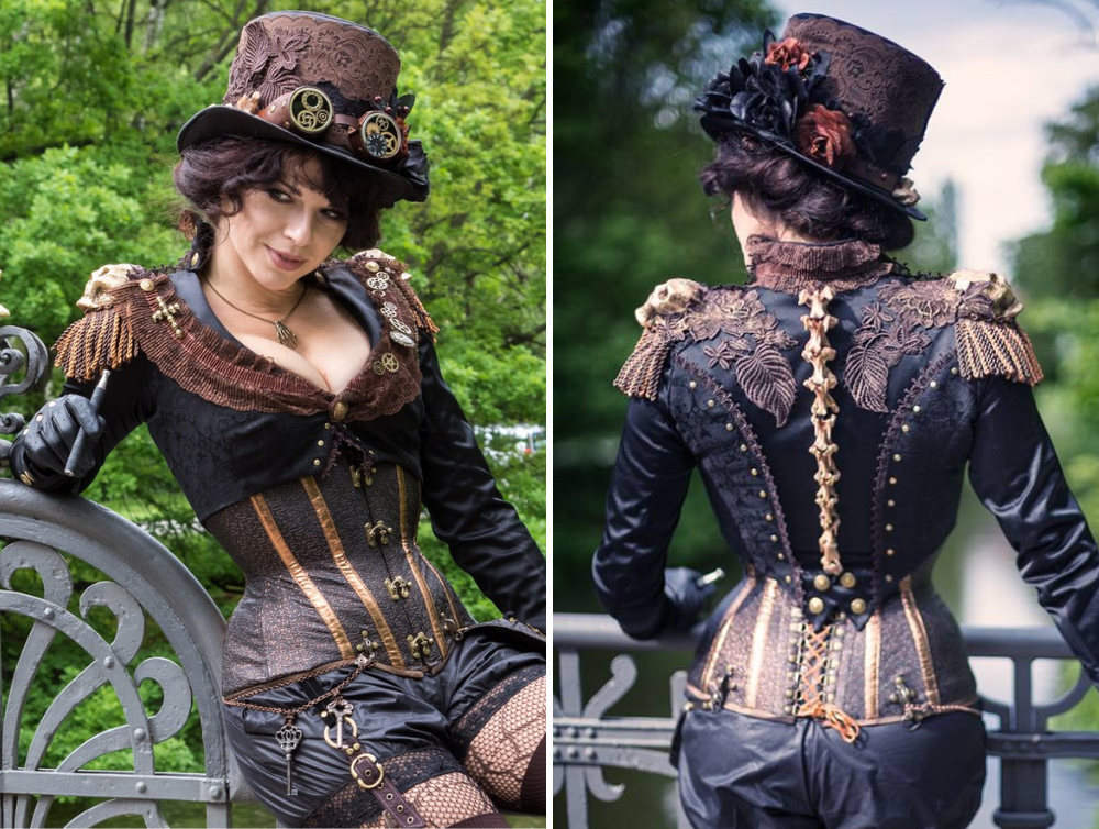 Fantasy Steampunk Baron Samedi Costume - Dress Art Mystery