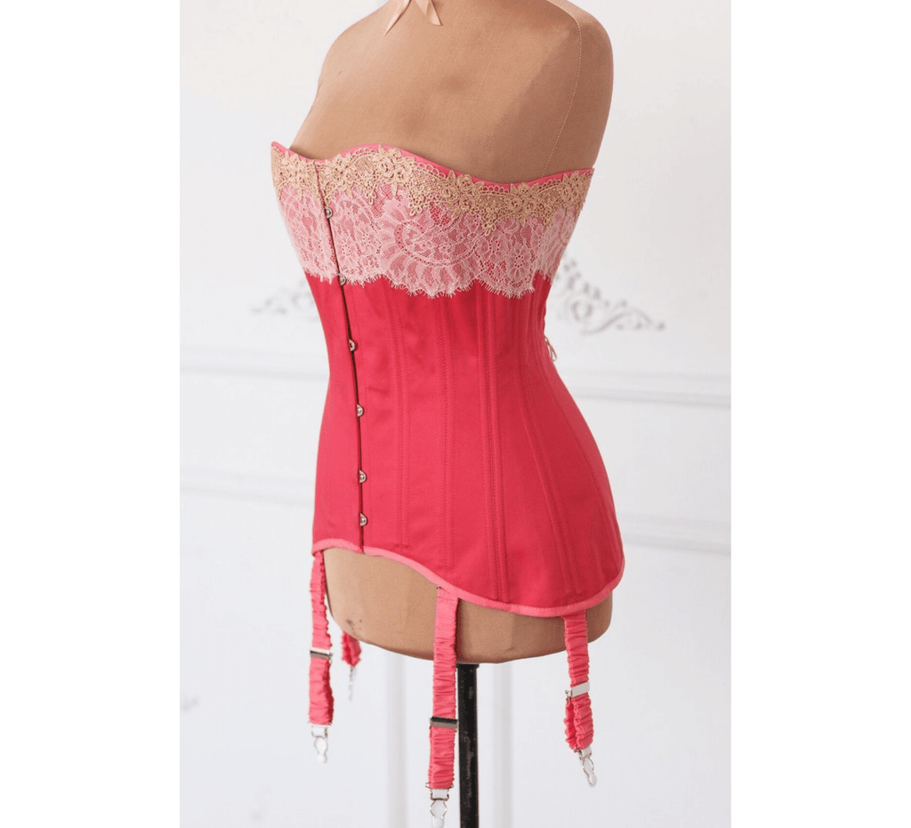 Rose Edwardian corset - Dress Art Mystery