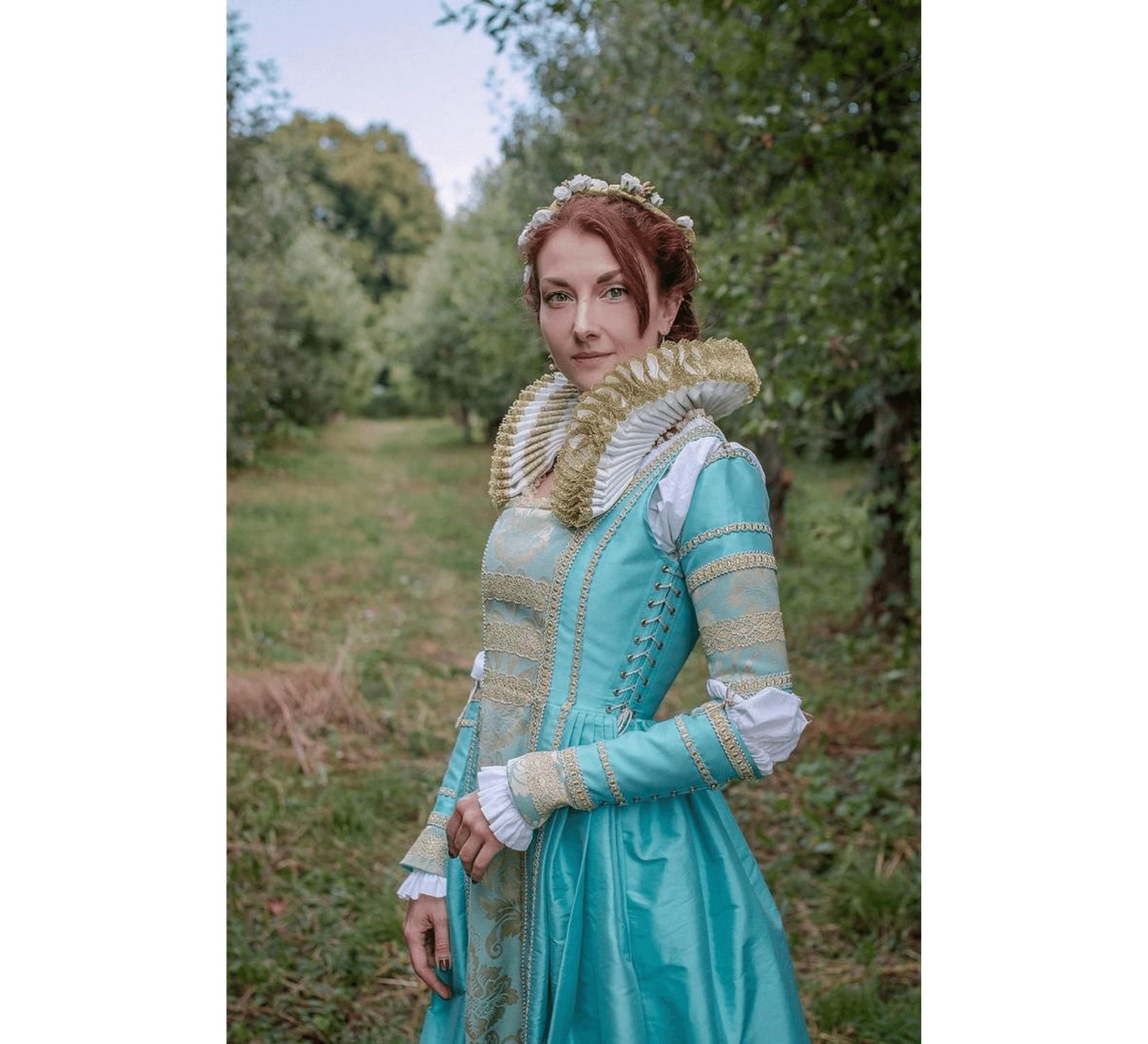 Blue renaissance gown | DressArtMystery Blue renaissance gown | DressArtMystery
