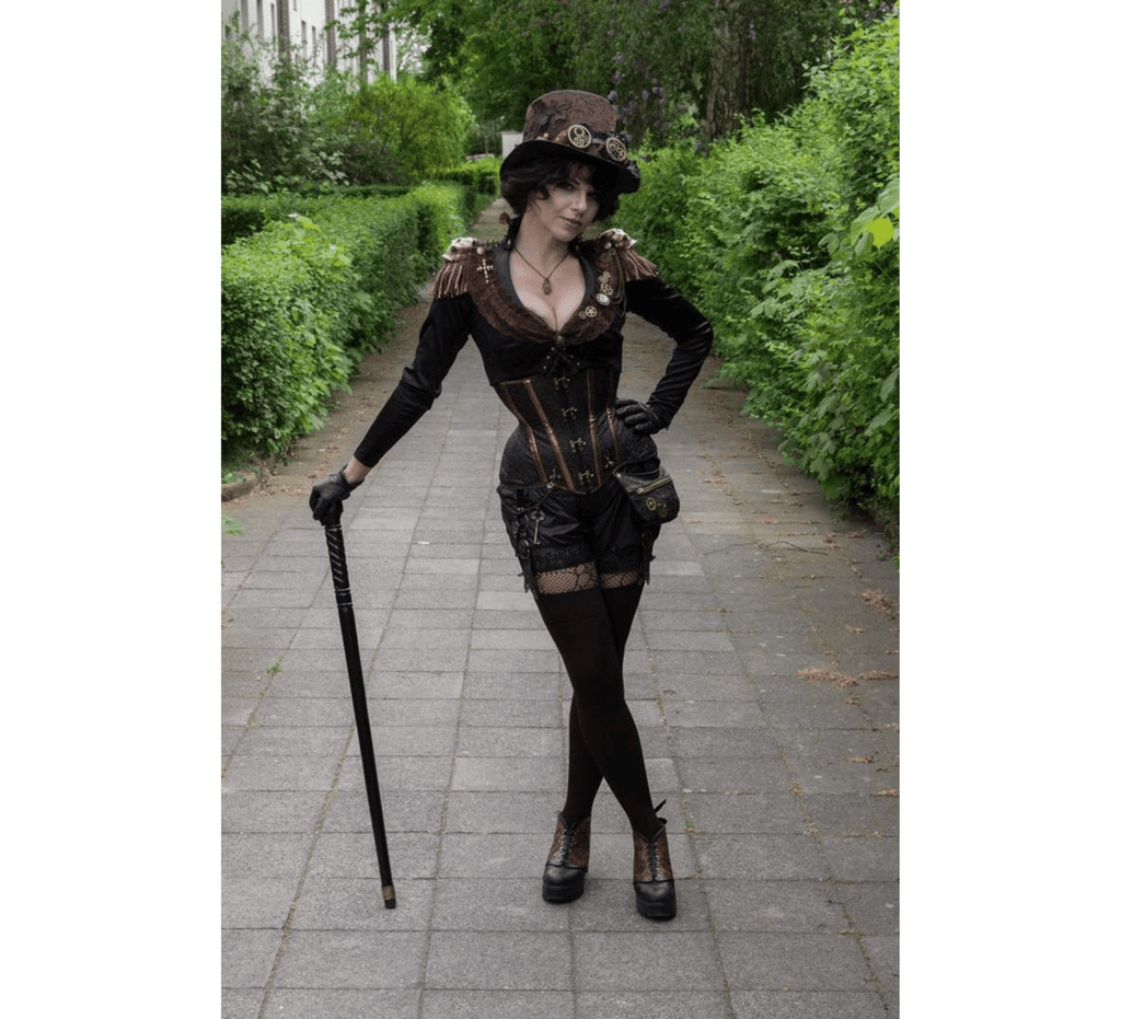 Steampunk gothic costume - Dress Art Mystery