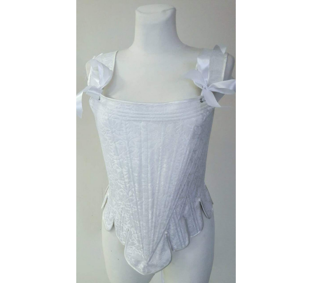 White rococo corset - Dress Art Mystery