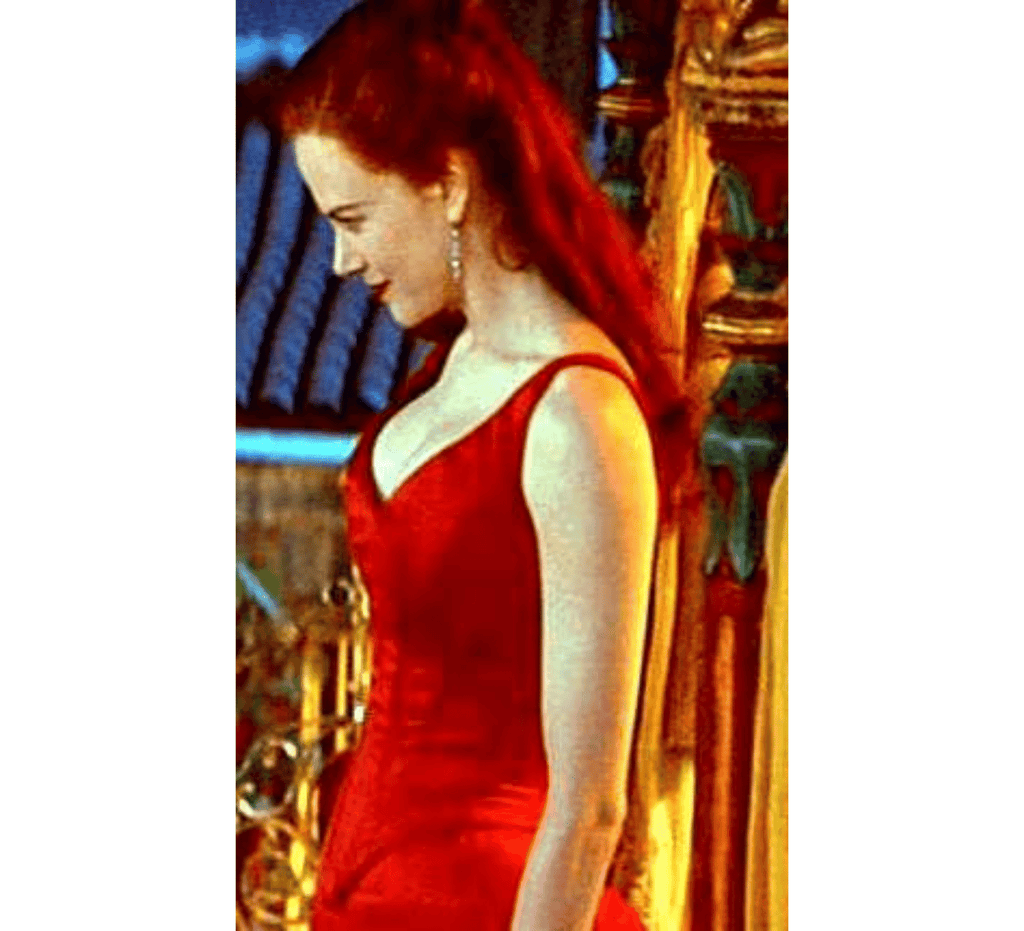 Moulin Rouge silk dress - Dress Art Mystery