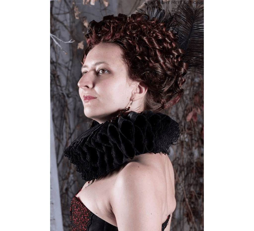 Elizabethan neck ruff - Dress Art Mystery