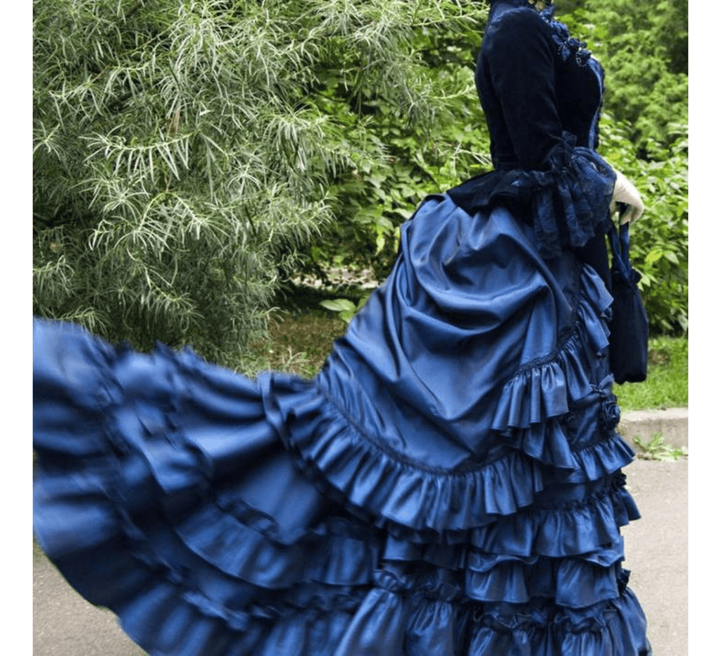 Victorian bustle skirt