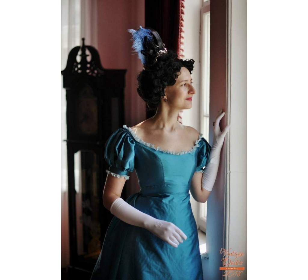 Biedermeier style 19th Century Dress - Dress Art Mystery
