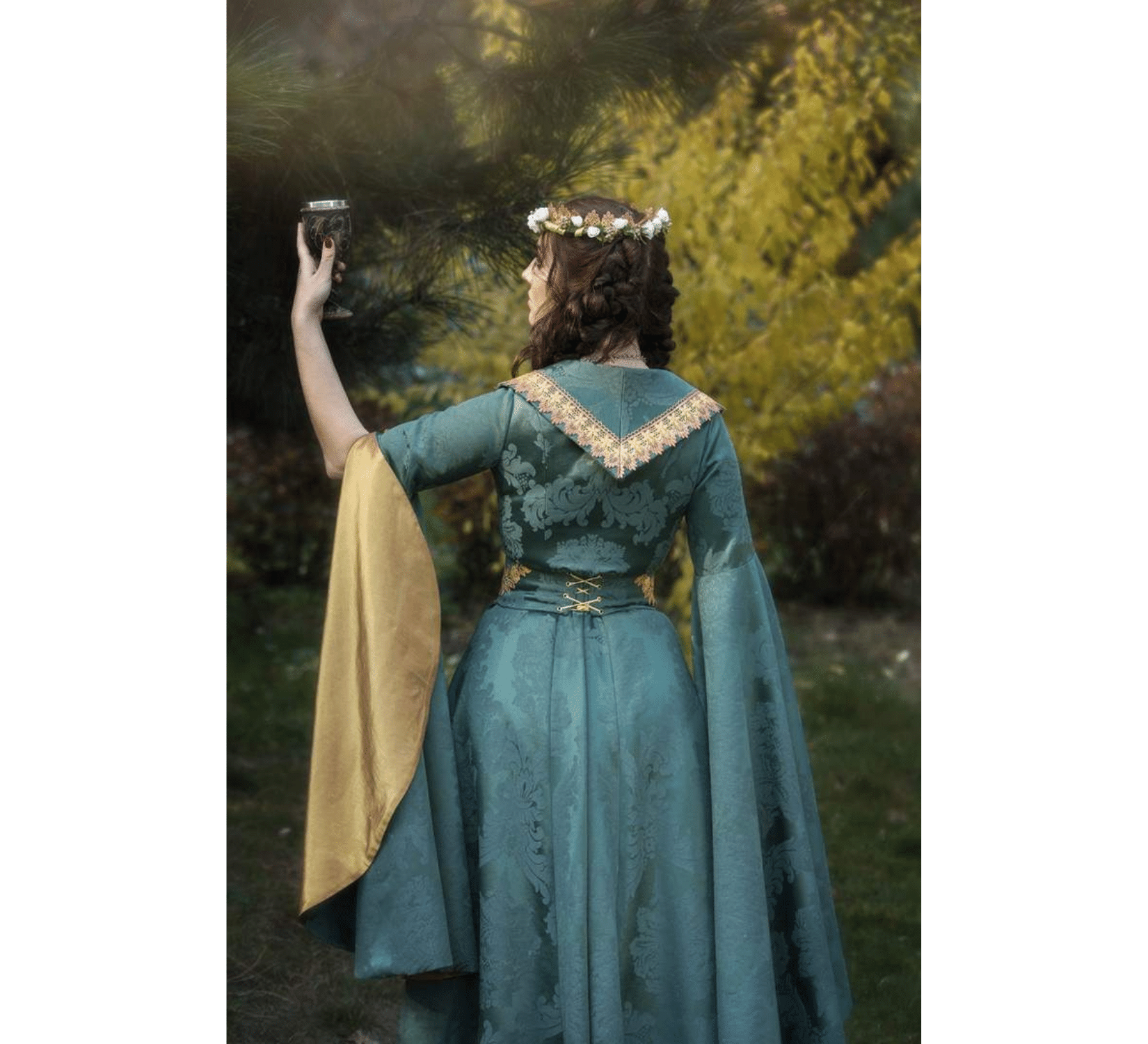 Fantasy medieval fairy elven dress DressArtMystery Fantasy medieval fairy elven dress DressArtMystery