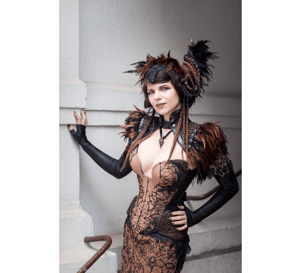 Gothic costume Harpy demon - Dress Art Mystery