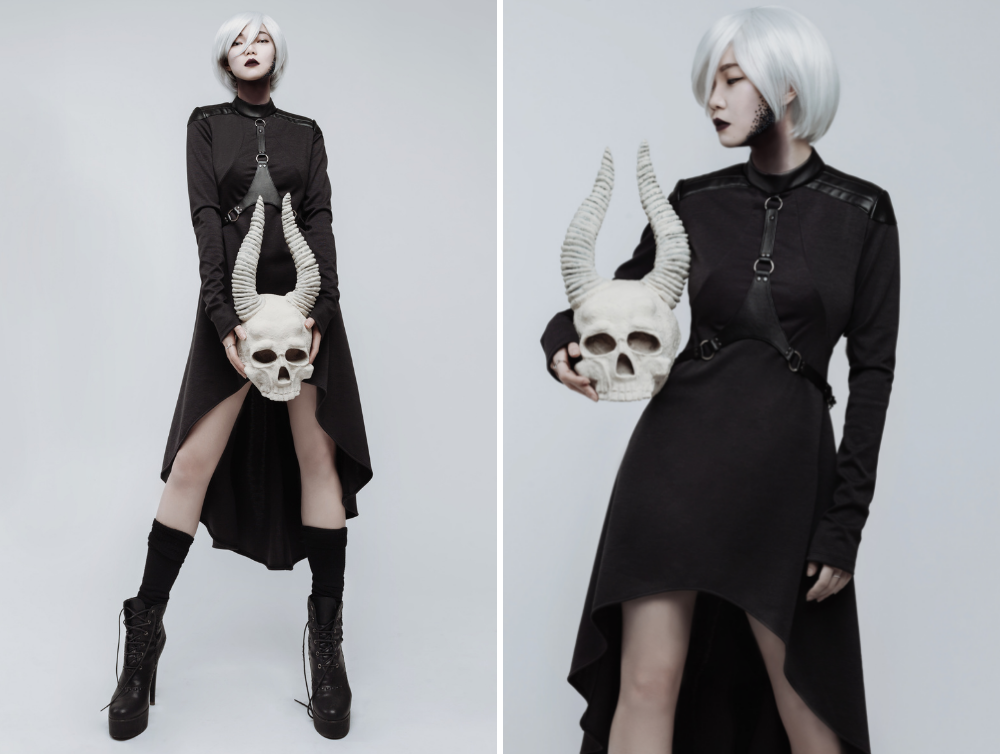 Gothic top harness dress