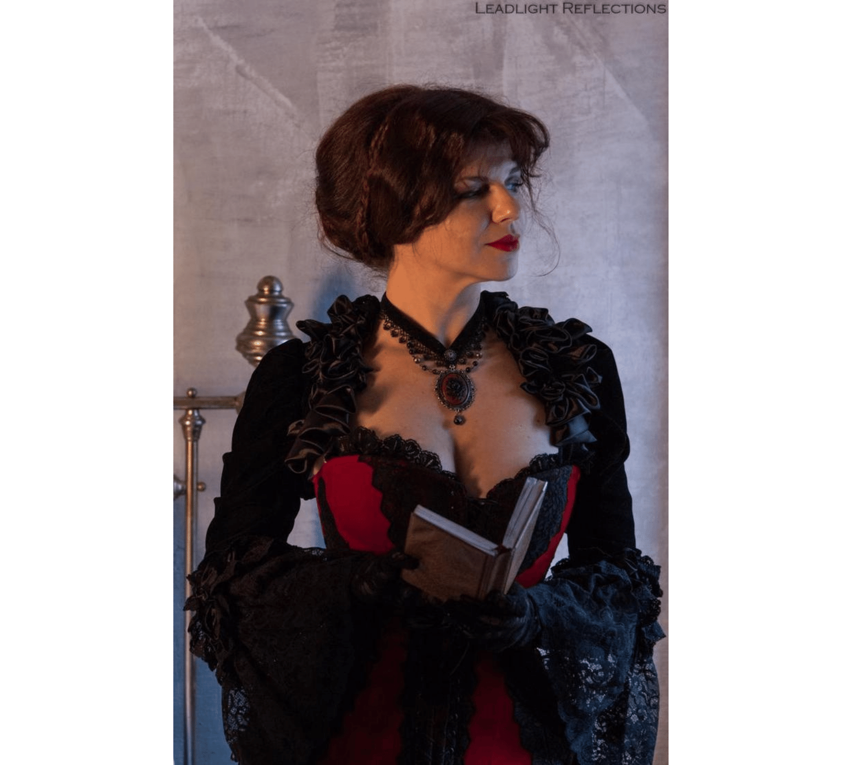 vampire dress corset Victorian slyle vampire dress