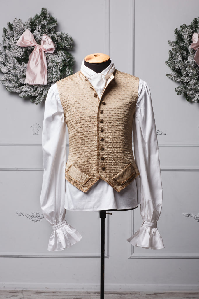 Rococo style shirt for men - Dress Art Mystery