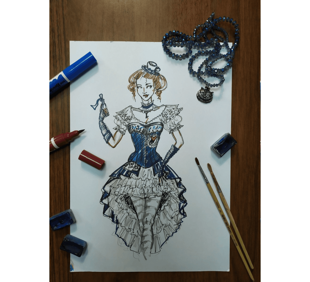 Fantasy costume Alice in Wonderland Preorder - Dress Art Mystery